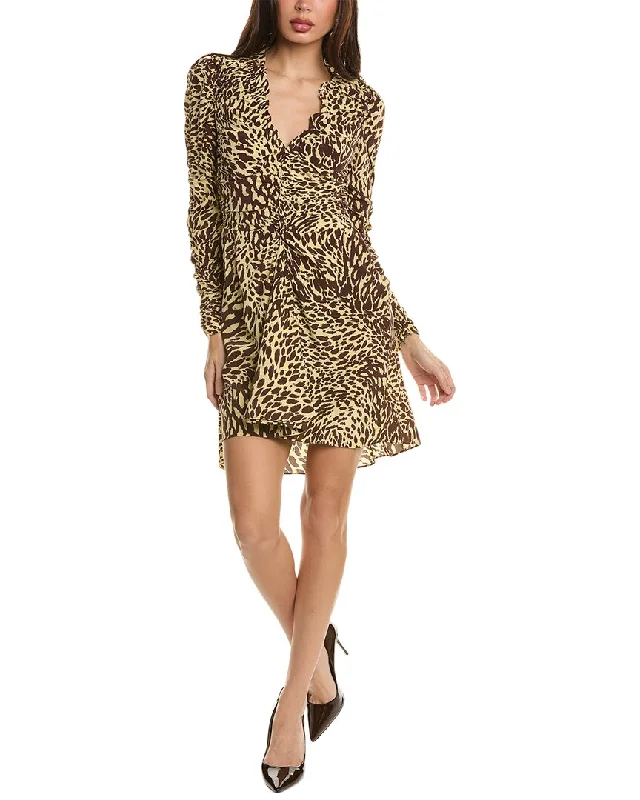 Modish Fashion Discounts Fashionista Favorites A.L.C. Marcie Silk-Blend Mini Dress