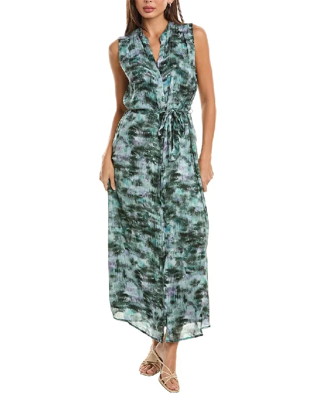 Holiday Glam Buy More, Save More Bella Dahl Sleeveless Pleat Front Maxi Dress