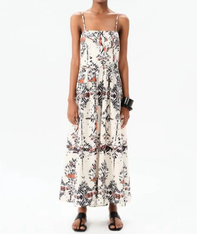 Elegant Fashion Offers Fashion-Forward Outfits Ceibo Maxi Dress In Ecru