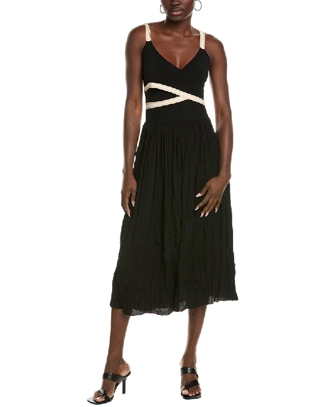 Winter Warehouse Sale Unbeatable Prices Central Park West Zayn Pleated Maxi Dress