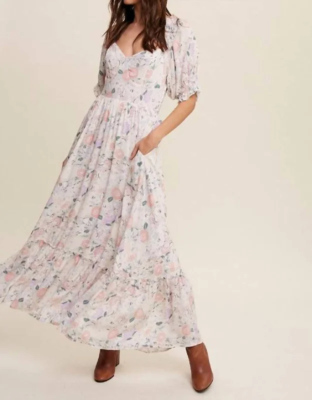 Flirty Fashion Discounts Limited-Time Offer Dolly Sweetheart Maxi Dress In Ivory