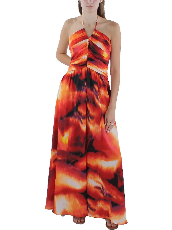 Luxury Fashion Discounts Elevate Your Wardrobe Womens Printed Long Maxi Dress