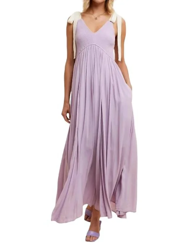 Polished Style Deals Hot Styles Camryn Maxi Dress In Purple