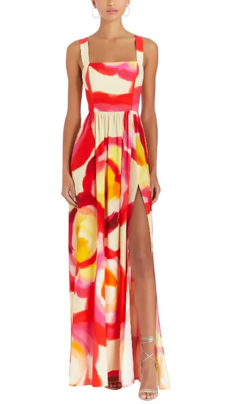 Hurry Before It'S Gone Evening Elegance Florence Maxi Dress In Asteria