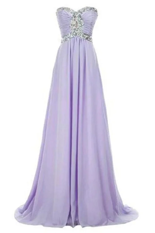 Fashion Forward Exclusive Discount Long Chiffon Prom Dress 2020 Evening Gown Crystal  cg8503