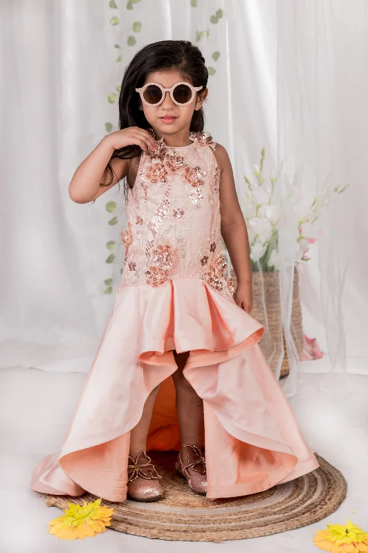 Fast Fashion Favorites Chic Styles Pre-Order: Royal Peach Trailblazer Gown