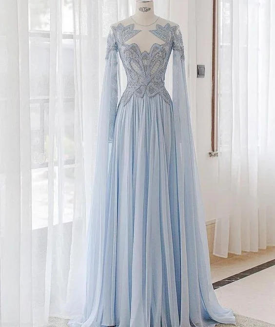 Style Upgrade Mid - Week Surprise A-Line Long Prom Dresses Formal Evening Gowns    cg17496