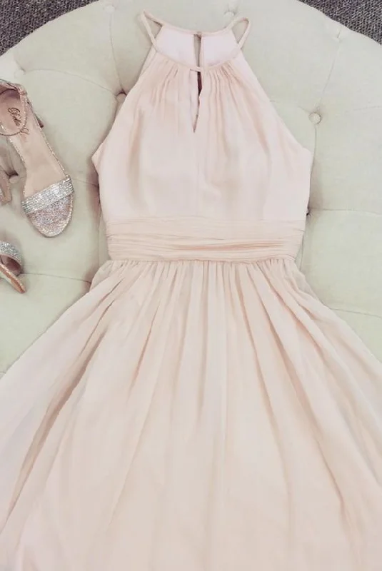 Durable Fashion Picks Grab Romantic Date - Night Styles Now Cute Short Pink Dancing Dress Formal Prom Gowns  cg9046