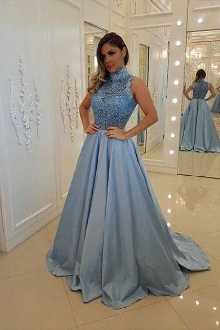 Seasonal Sale Limited Quantities A-Line Beaded Lace Long Prom Dresses Formal Evening Gowns   cg17498