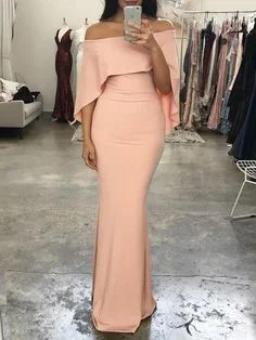 End-Of-Season Clearance Cool Prices Gorgeous Pink Mermaid Evening Dresses Floor Length Party Prom Gowns  cg6079